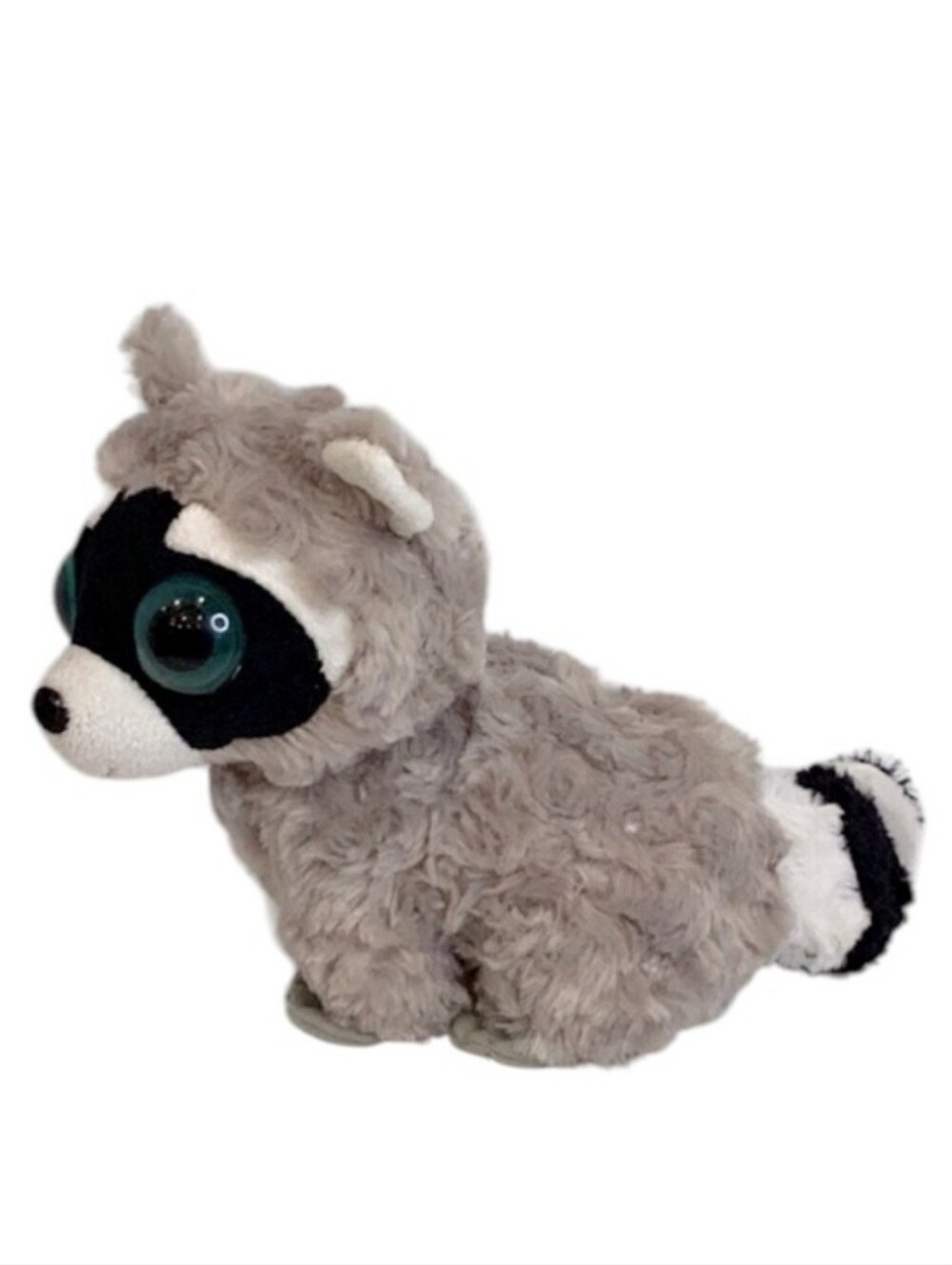 💚 Wild Republic Stuffed Gray and White Plush Raccoon